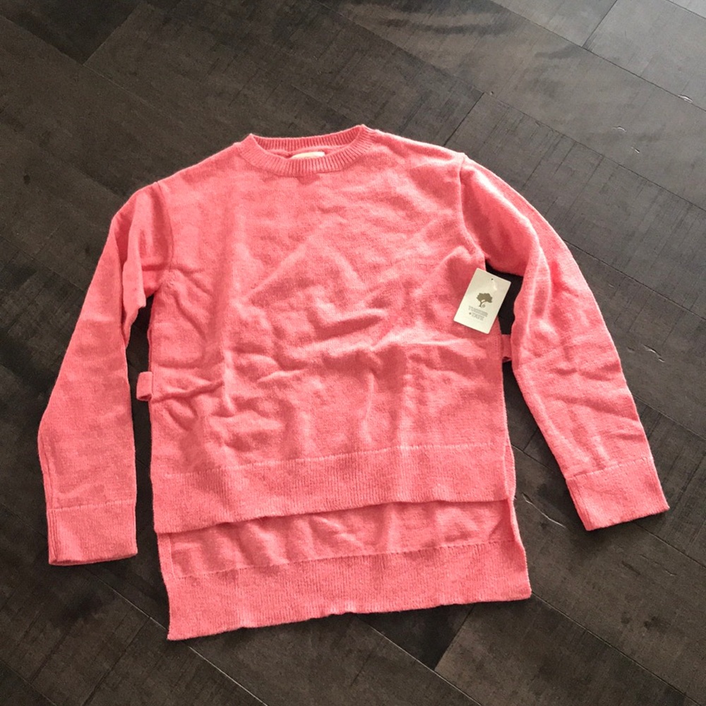 Peach Colored Girls Sweater
